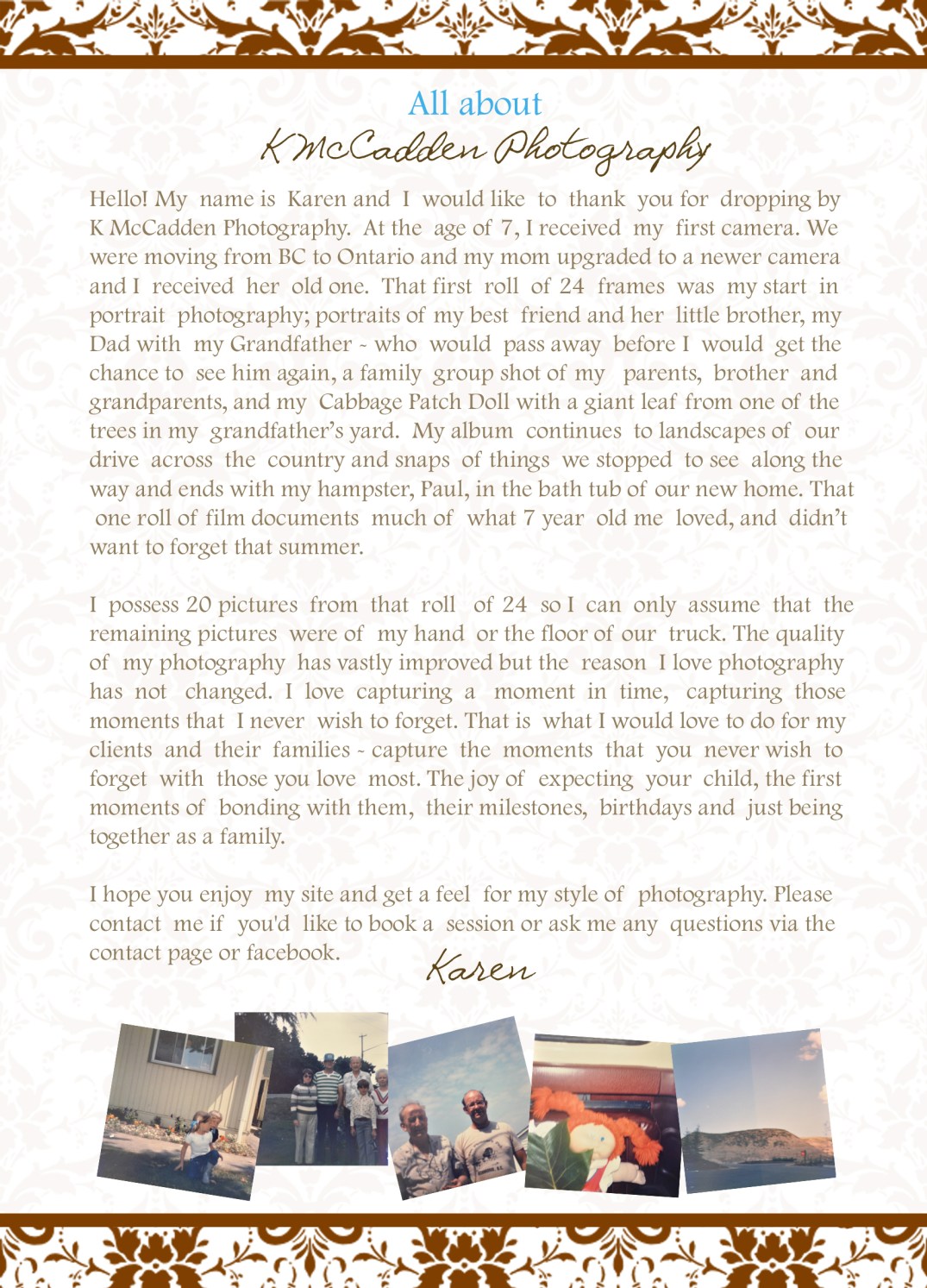 All about K McCadden Photography